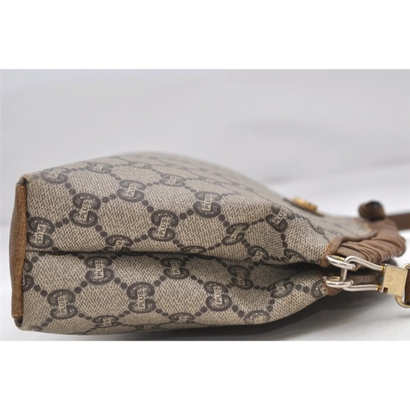 Authentic Brown GUCCI GG Plus Shoulder Crossbody Bag - Picture 6 of 17